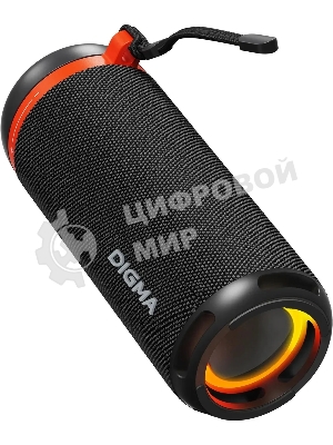 Колонка портативная Digma D-PS1521 черный 16W 2.0 BT 10м 1800mAh
