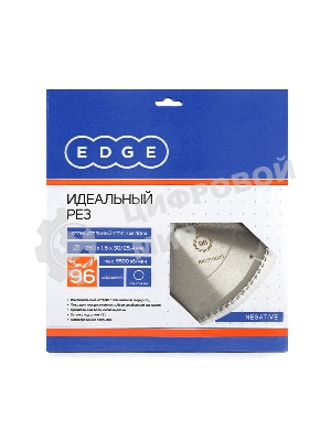 Диск EDGE by PATRIOT пильный по алюминию 250х96х30/25,4 negative