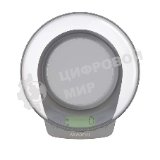 Весы кухонные Maxvi KS102P grey
