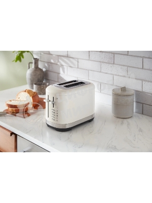 Тостер KitchenAid 5KMT2109EPL 2 тоста, фарфоровый белый