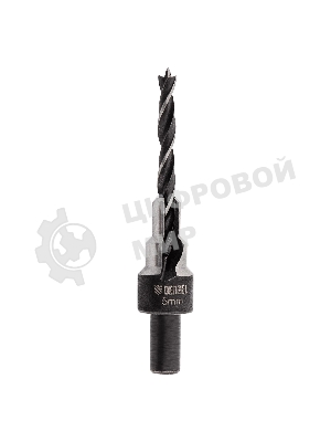 Набор сверл под конфирмат Denzel 3-5 мм, 4 шт