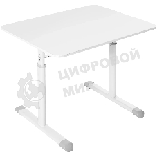 Стол офисный Defender Legend белый, 80x60 см, в63-86 см, ручной.