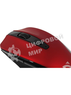 Мышь беспроводная Defender Prime MB-053 красный, 1600 dpi, радиоканал, USB, кнопки - 6