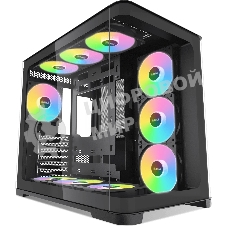 Корпус SAMA V60, Midi-Tower, чёрный, 7 x 120 мм