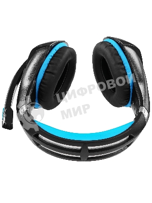 Гарнитура Crown CMGH-2001 чёрный, проводная