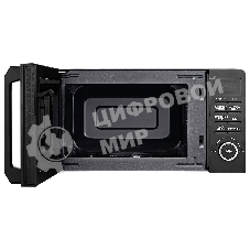 Микроволновая печь BBK 20MWS-723T/B черный, 20 л, 700 Вт, переключатели - кнопки, тактовый механизм
