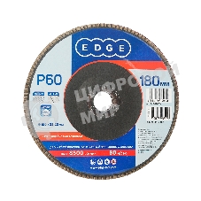 Круг лепестковый торцевой Edge by Patriot 180 ммx22,23 ммxP60