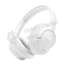 Беспроводные/проводные наушники JBL Tune 730BT белый, полноразмерные, Bluetooth + проводной, быстрая зарядка