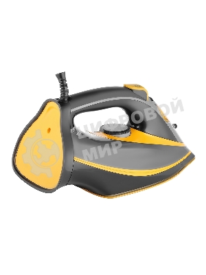 Утюг Centek CT-2358 желтый/черный, 3000 Вт, 50 г/мин, 190 г/мин, 380 мл