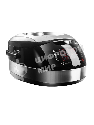 Мультиварка Centek CT-1472 Ceramic черный/сталь, 860 Вт, 5.0 л, LED, 21 программа