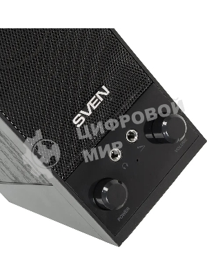 Акустическая система SVEN SPS-604 2.0 черный 4Вт