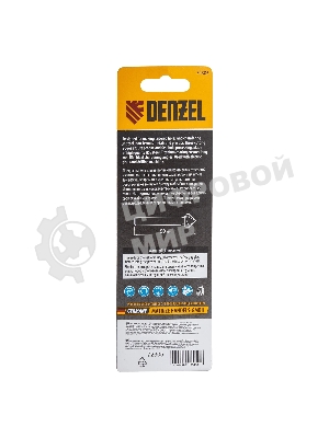 Зенковка конусная Denzel под М5, HSS, по металлу, цилиндрический хвостовик