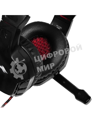 Гарнитура Oklick HS-L320G Phoenix чёрный, проводная, 3.5 мм