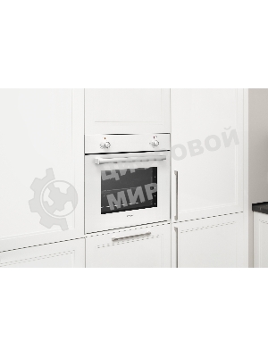 Духовой шкаф электрический Weissgauff EOM 180 W белый, встраиваемый