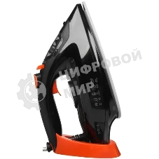 Утюг BRAYER BR4007 черный/оранжевый, 3100 Вт, 35 г/мин, 160 г/мин, 265 мл