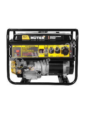Электрогенератор бензиновый Huter DY8000L, 6.5 кВт, 91 дБ, 69.8 кг