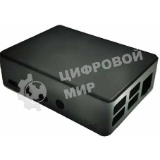 Корпус Black Edition, Aluminum Case, Raspberry Pi 4B, black(FLIRC)