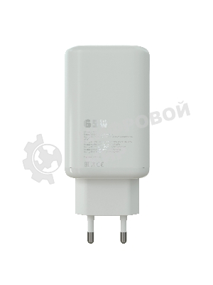 Сетевое зарядное устройство MORE CHOICE NC79 1USB+2Type-C 3.0A PD 65W быстрая зарядка белый