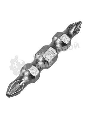 Набор бит Denzel двухстор., PH2-PH1х45 мм, сталь S2, 10 шт.