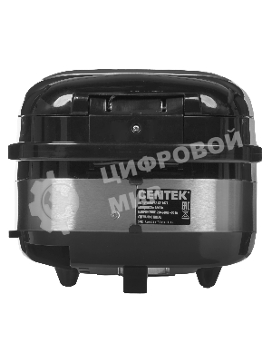 Мультиварка Centek CT-1472 Ceramic черный/сталь, 860 Вт, 5.0 л, LED, 21 программа