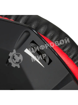 Игровые стереонаушники с микрофоном SVEN AP-G988MV, черный-красный Игровые стереонаушники с микрофоном SVEN AP-G988MV, черный-красный