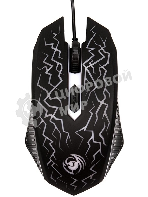 Мышь проводная Dialog Gan-Kata MGK-08U черный, 1600 dpi, USB, кнопки - 4