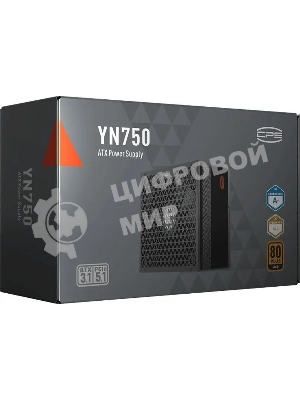 Блок питания PcCooler P5-YN750-G1F ATX 750W 80+ gold (20+4pin) APFC 135мм fan 6xSATA Cab Manag RTL