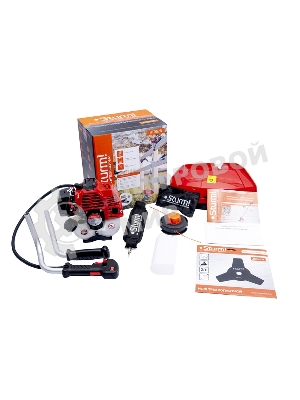 Триммер бензиновый Sturm! BT9526 850Вт 1.16л.с. неразбор.штан. реж.эл.:леска/нож упак.:1шт.