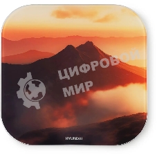 Весы напольные электронные Hyundai H-BS03981 макс.180кг оранжевый