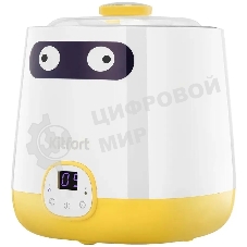 Йогуртница Kitfort КТ-6407 20Вт 1б. 1000 мл упр.:электрон. желтый/белый