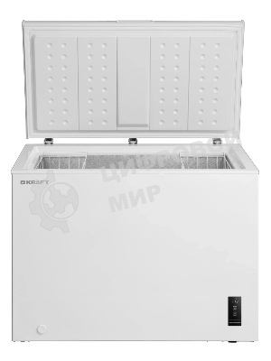 Морозильный ларь Kraft BD(W)-360BL белый, 345л