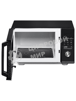 Микроволновая печь BBK 25MWS-954T/B черный, 25 л, 900 Вт, переключатели - кнопки, поворотный механизм