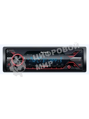 Автомагнитола Sony DSX-A416BT, 1 DIN, Bluetooth, USB Type-A, AUX, съёмная панель