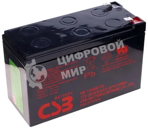 Батарея для ИБП Ventura HR1234W 12V 9Ah