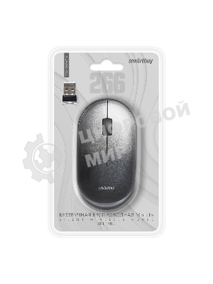 Мышь беспроводная Smartbuy (SBM-266AG-K) 266AG черный градиент