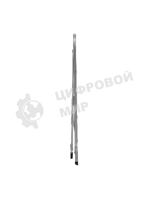 Стремянка стальная Сибртех, 4 широкие ступени 20х30 см с полимерным покрытием