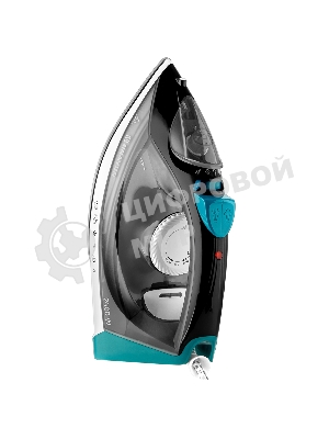 Утюг BRAYER BR4008 серый/зеленый, 2400 Вт, 25 г/мин, 140 г/мин, 330 мл