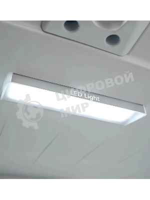 Холодильник LEX LCD450MgID серый трехкамерный 288/129л морозилка снизу, No Frost, Side-by-Side