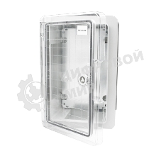 Корпус пластиковый ЩМПп Rexant с прозрачной дверцей и монтажной панелью 300х200х130мм, ABS, УХЛ1, IP65