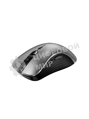 Мышь беспроводная Genius Ergo 8100S AI серебристо-серый, 1600 dpi, радиоканал, USB, кнопки - 6