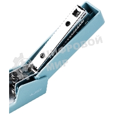 Степлер Deli NS084-BL Nusign 24/6 26/6 (20 листов) синий, 100 скоб, коробка