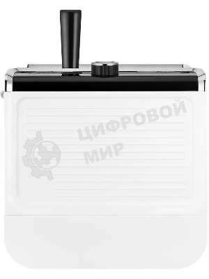 Кофеварка рожковая Kitfort КТ-7170 серебристый/белый, исп. кофе - молотый, 2,8 л, 2900 Вт, 20 бар