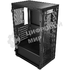 Компьютерный корпус Bloody BD-CC106F черный без БП ATX 4x120мм 1xUSB 2.0 1xUSB 3.0 audio bott PSU