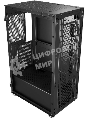 Компьютерный корпус Bloody BD-CC106F черный без БП ATX 4x120мм 1xUSB 2.0 1xUSB 3.0 audio bott PSU