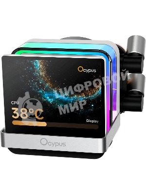 Система охлаждения Ocypus Sigma L24 PRO WH IPS Display/white/290W/All Intel/AMD AM*/Screws