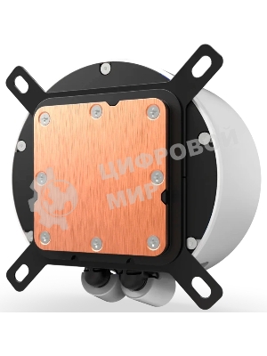 Система жидкостного охлаждения для ПК/Water Cooling System NZXT Kraken Elite 280 RGb (250W, 280мм, LED temp., белый/Fans: 2x140мм, 98.61CFM, 34.5dBA, 2000RPM/Pump height 65мм, 2800RPM, Rad thickness 27мм/S: 1851, 1700, 1200, 115X, AM5, AM4)