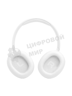 Беспроводные/проводные наушники JBL Tune 730BT белый, полноразмерные, Bluetooth + проводной, быстрая зарядка