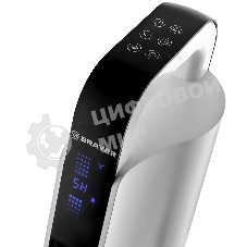Колонный вентилятор BRAYER 4955BR , эл..упр.,пультДУ,вращение,мощ-ть 60Вт, LED дисплей, 3 скор.Таймер