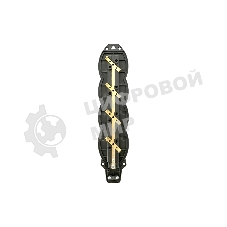 Розетка EKF RPS-020-16-230-44 PROxima четырехместная с защитными крышками каучуковая 230В 2P+PE 16A IP44