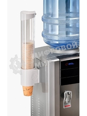 Стаканодержатель для кулера/пурифайера AEL 70039 на шурупах белый